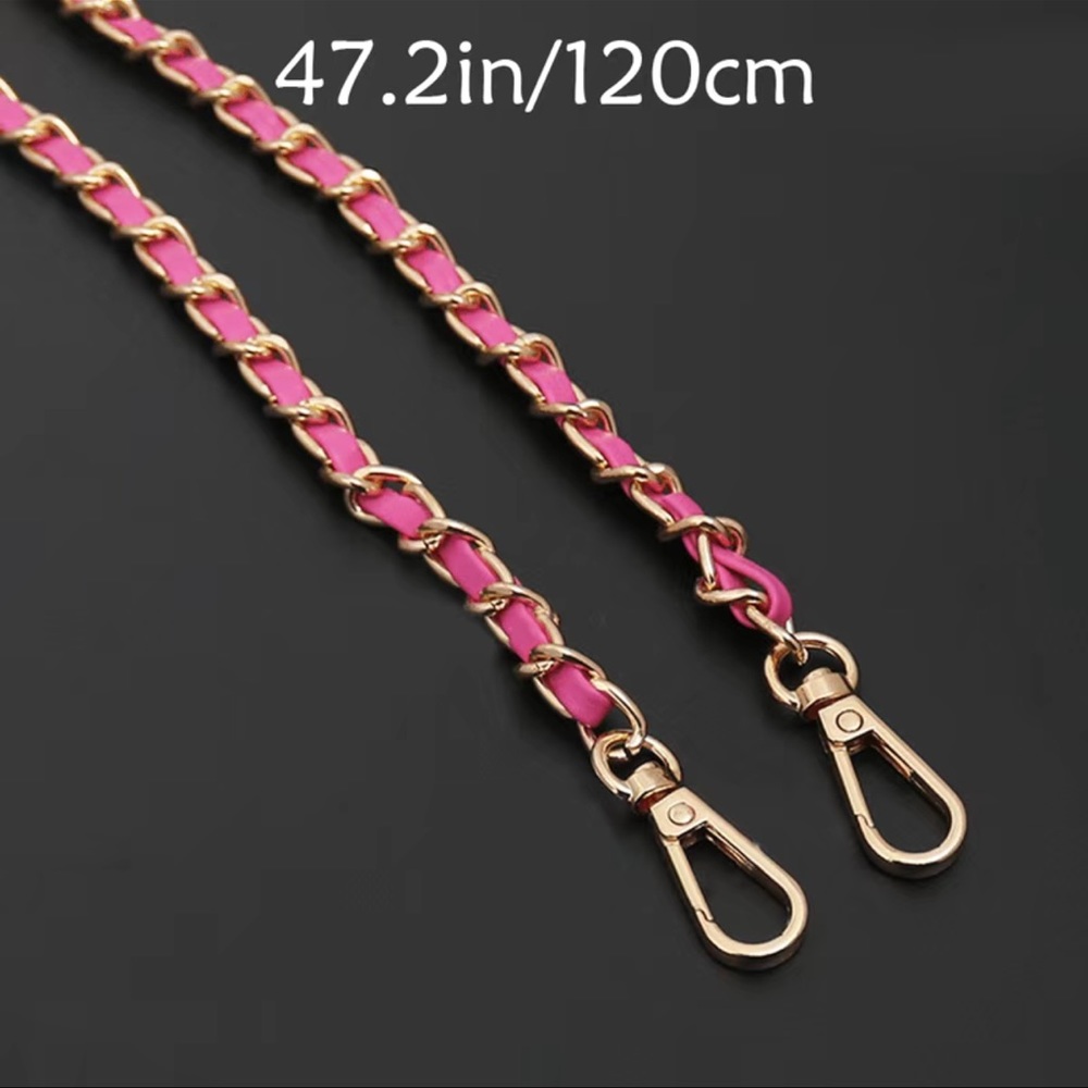 Pink & Gold Crossbody Strap